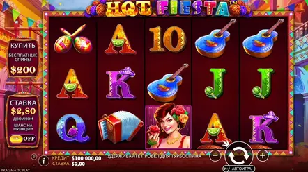 hot fiesta игровой автомат hot fiesta слот